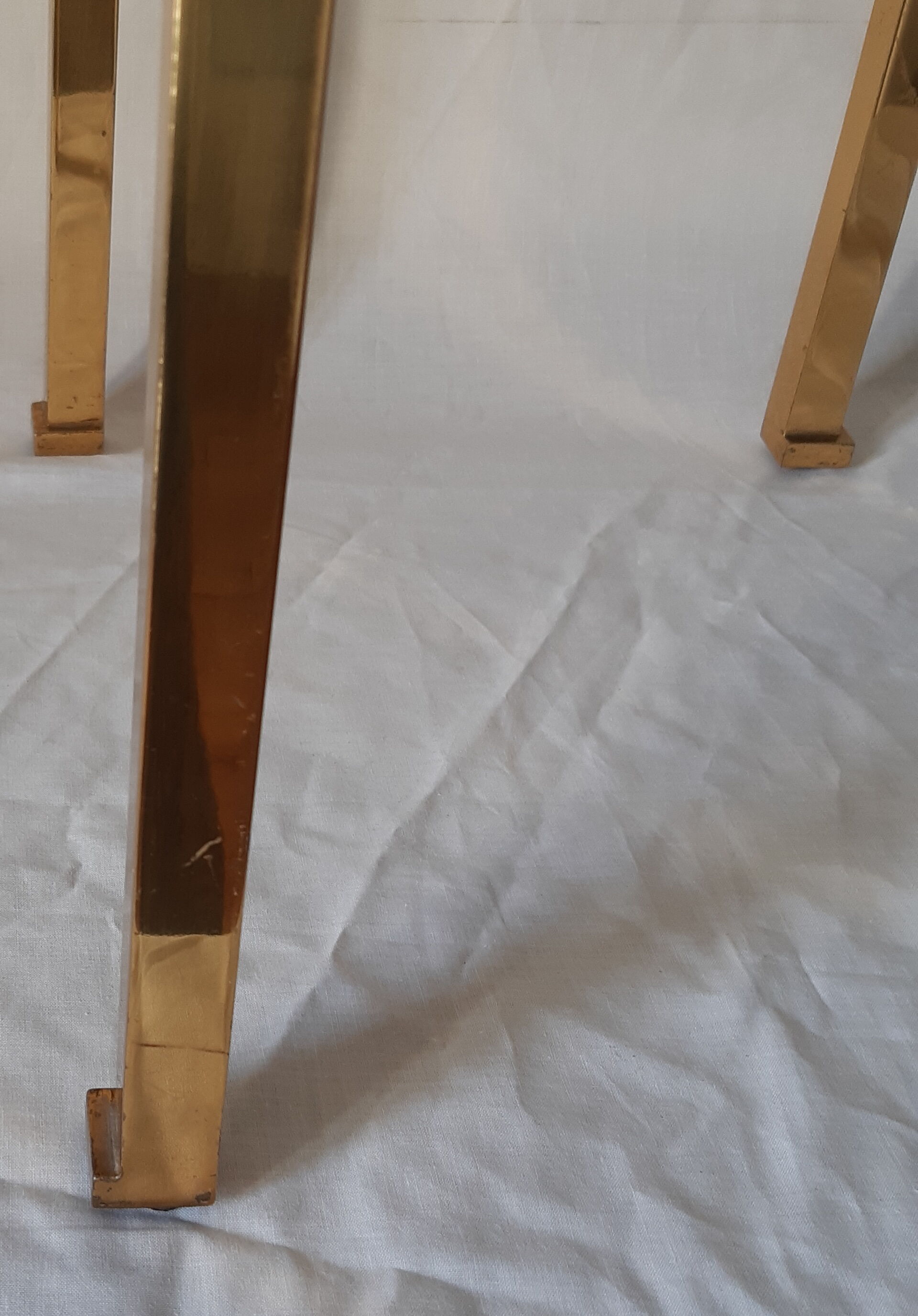 2 nesting tables by Guy Lefèvre for the Maison Jansen of the 70s