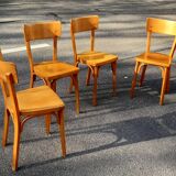 Set of 4 Baumann bistro chairs