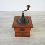 Old crank coffee mill laubion