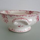 Large salad bowl, Longwy Enamels, Beauvais model - 1930s