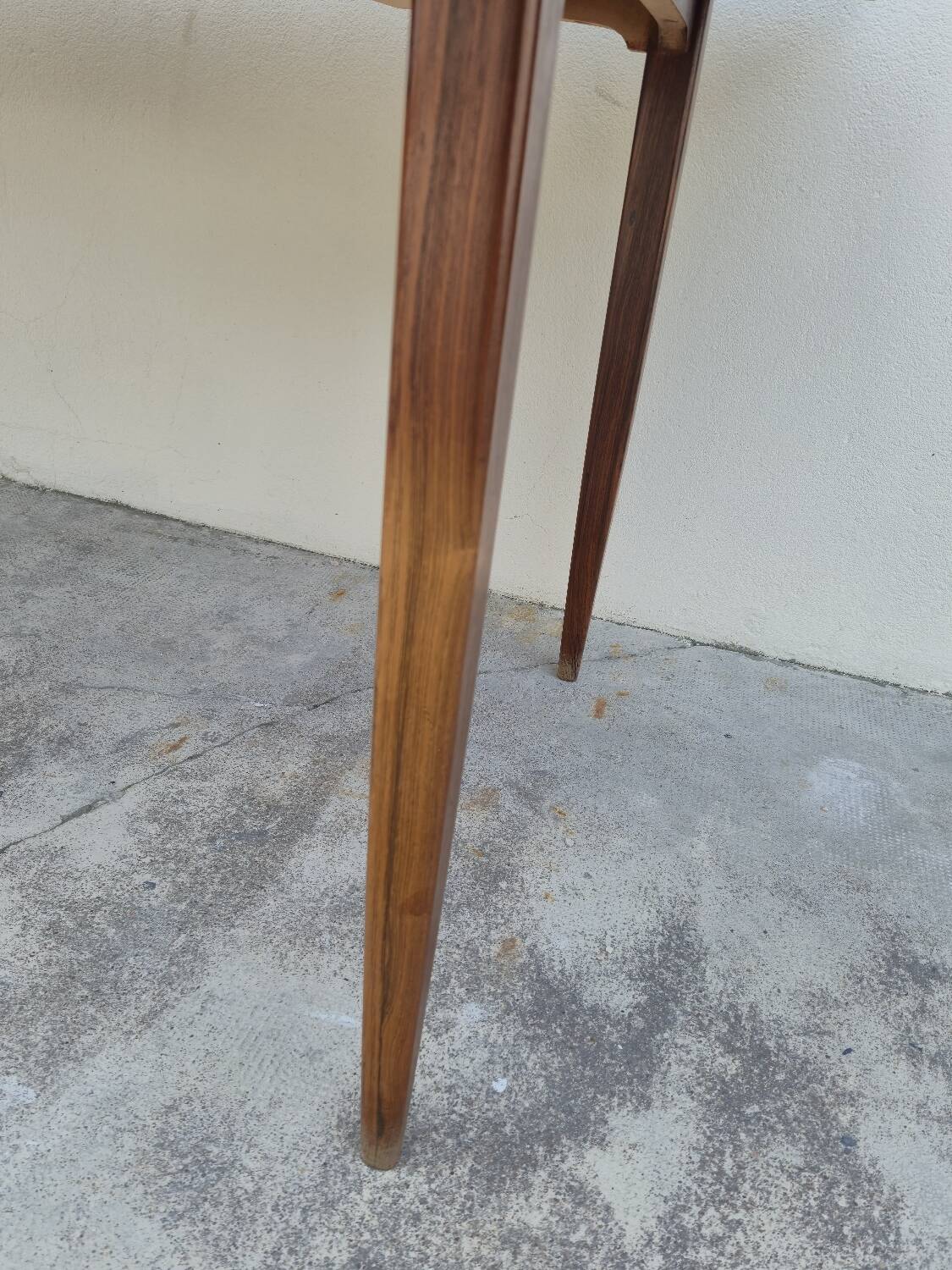 Scandinavian extendable table in Rio rosewood, 1960s