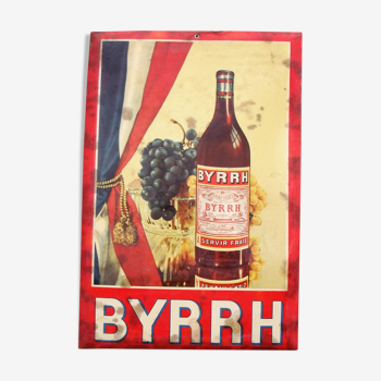 Byrrh advertising plate 50s