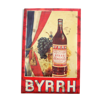 Byrrh advertising plate 50s