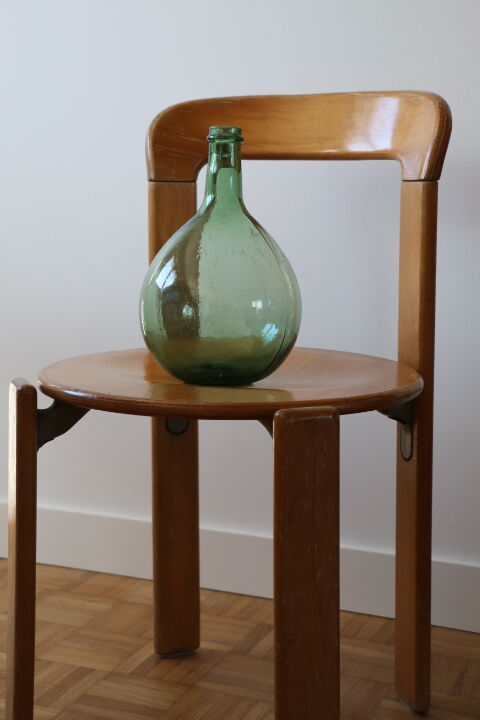 Demijohn green rounded 290mm