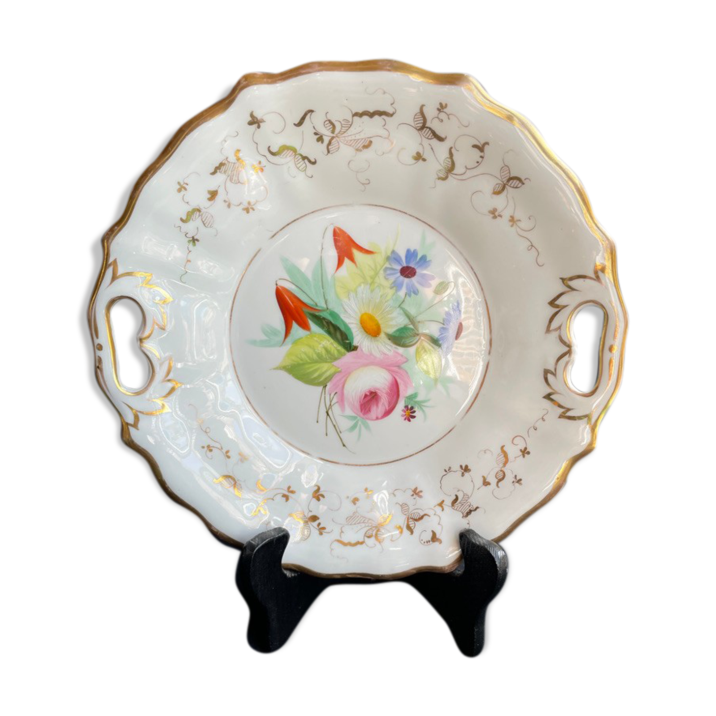 Kpm - serving dish (1) - hand-decorated porcelain