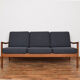 Danish teak Senator sofa by Ole Wanscher for Poul Jeppesens, 1950s