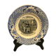 19th-century creil creil talking plate