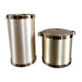 Refresher set and golden ice bucket