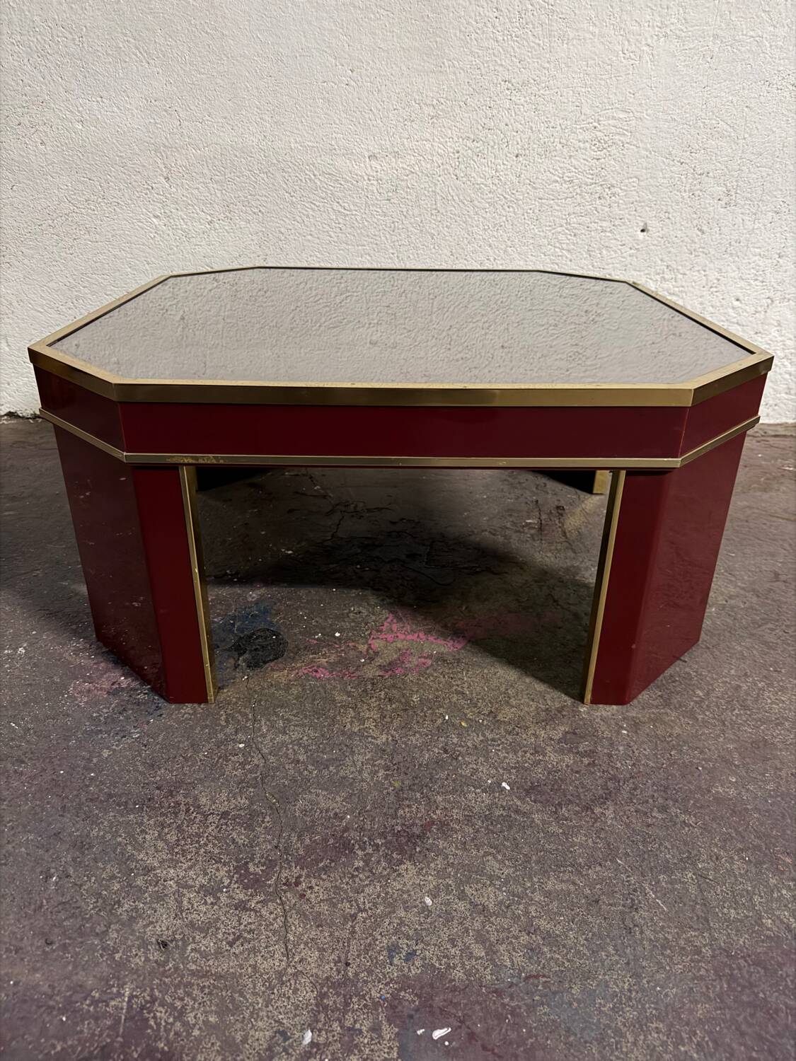 Square coffee table Eric Maville