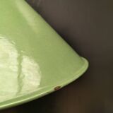 Enameled sheet metal cone pendant light