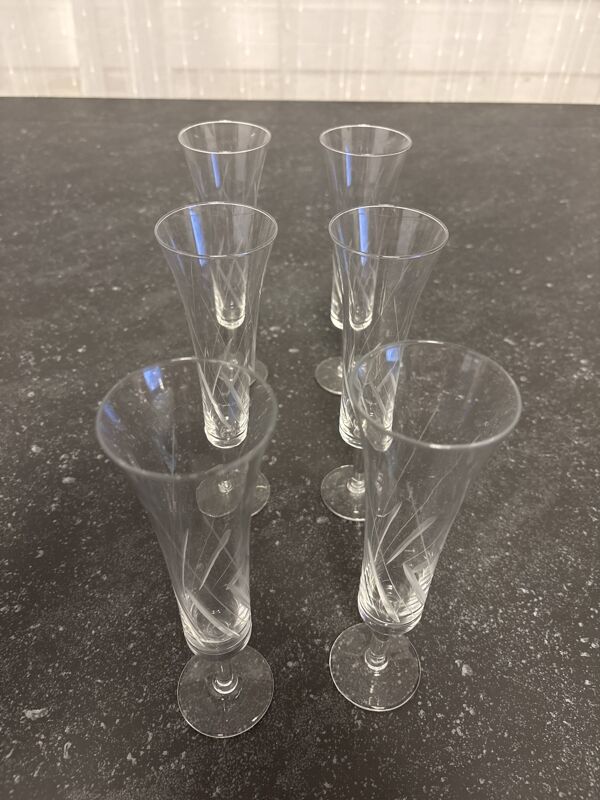 Flûte champagne cristal