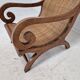Colonial Style Carved Caned Plantation Chair