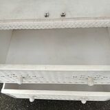 Roast/wicker cabinet