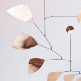 Modernist brass mobile 100x95cm