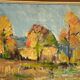 Huile sur toile originale suédoise – “Klar September” par Gunnar Rydholm