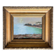 Marine painting "A corner of Brittany" + frame