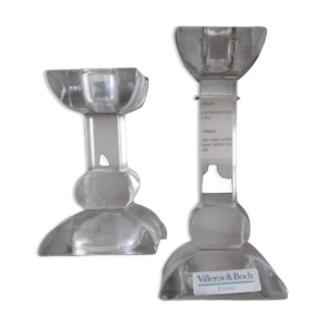 Lot de 2 bougeoirs Villeroy - boch