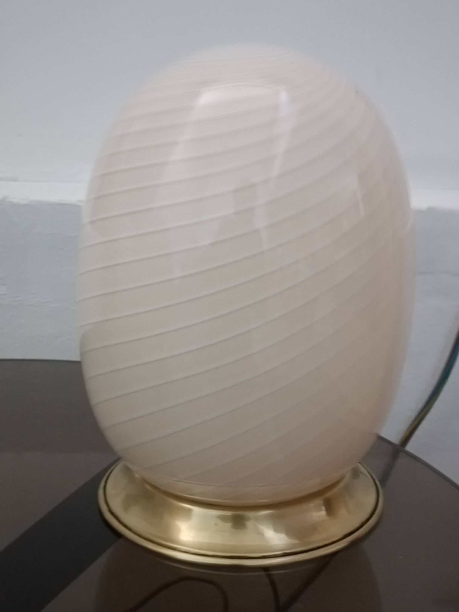 Pair of Murano glass lamps 1970s