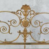 Louis XV brass bed