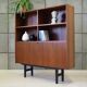 Bibliothèque avec bar des années 60/70