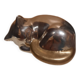 Brass cat