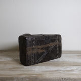 Old wooden spice box