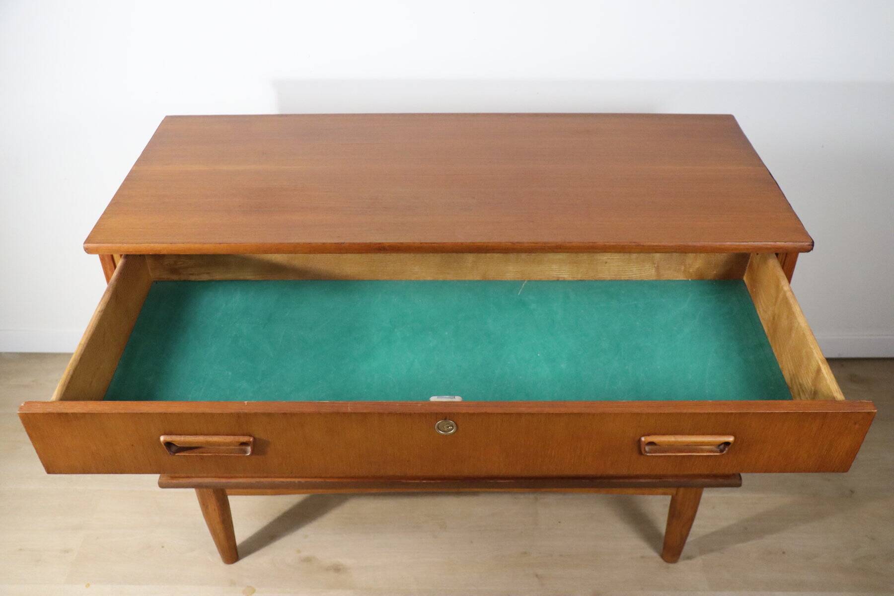 Scandinavian teak chest of drawers, 1960