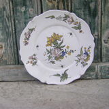 Earthenware plate by Émile Tessier