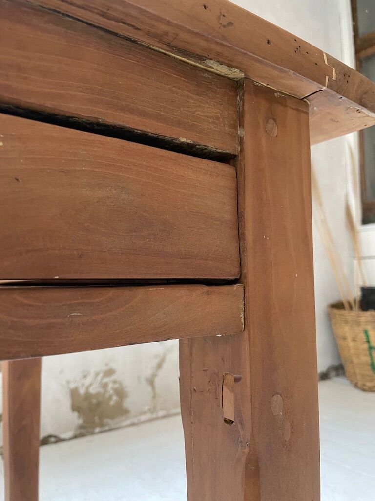 Cherry farm table - oak 2m60