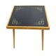 Alfred Busch coffee table, Germany 1960s, glass & beech wood