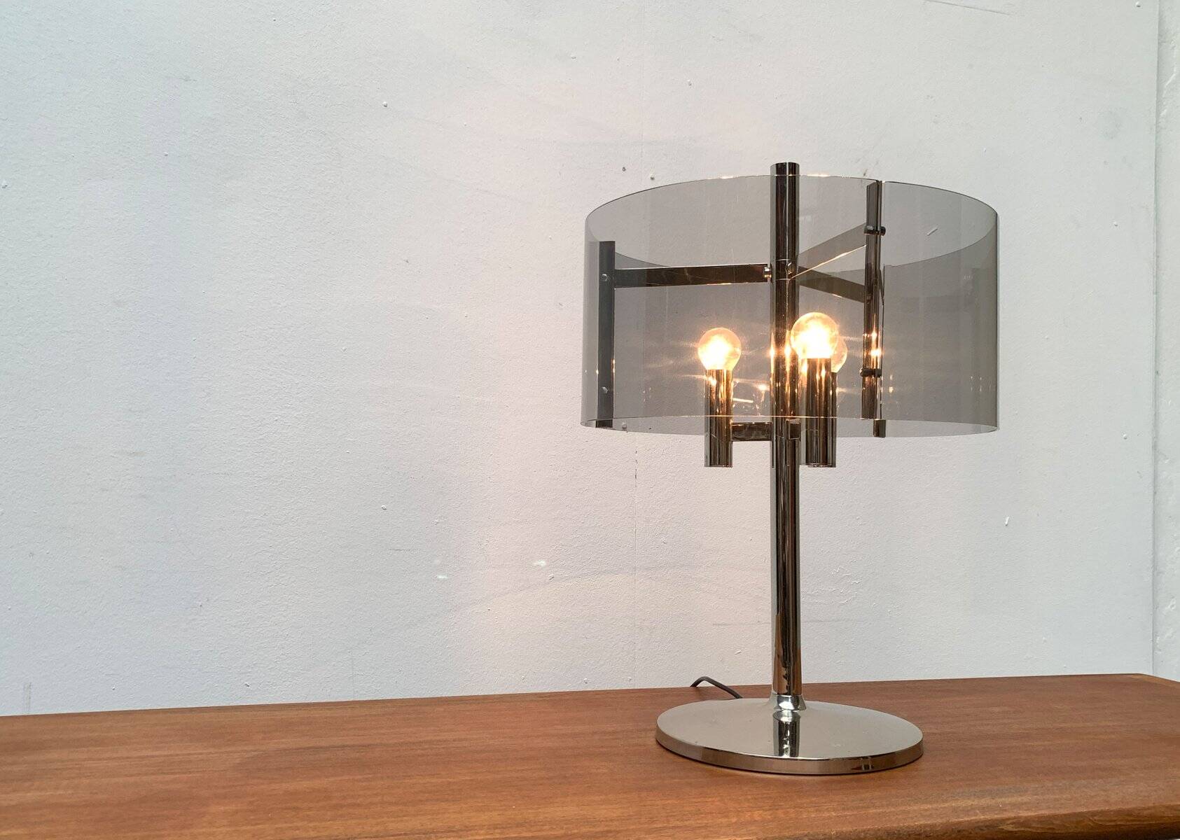 Lampes de table Space Age du milieu du siècle, années 1970, lot de 2
