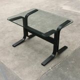 Mid-century Norwegian Siesta glass side table by Ingmar Relling for Westnofa.