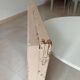 Antique 19th century mirror in carved solid wood 65*54cm