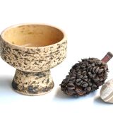 Ceramic pedestal pot, 50s