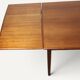 Extendable dining table in Scandinavian teak - 1960s