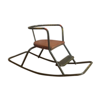 A vintage rocking chair