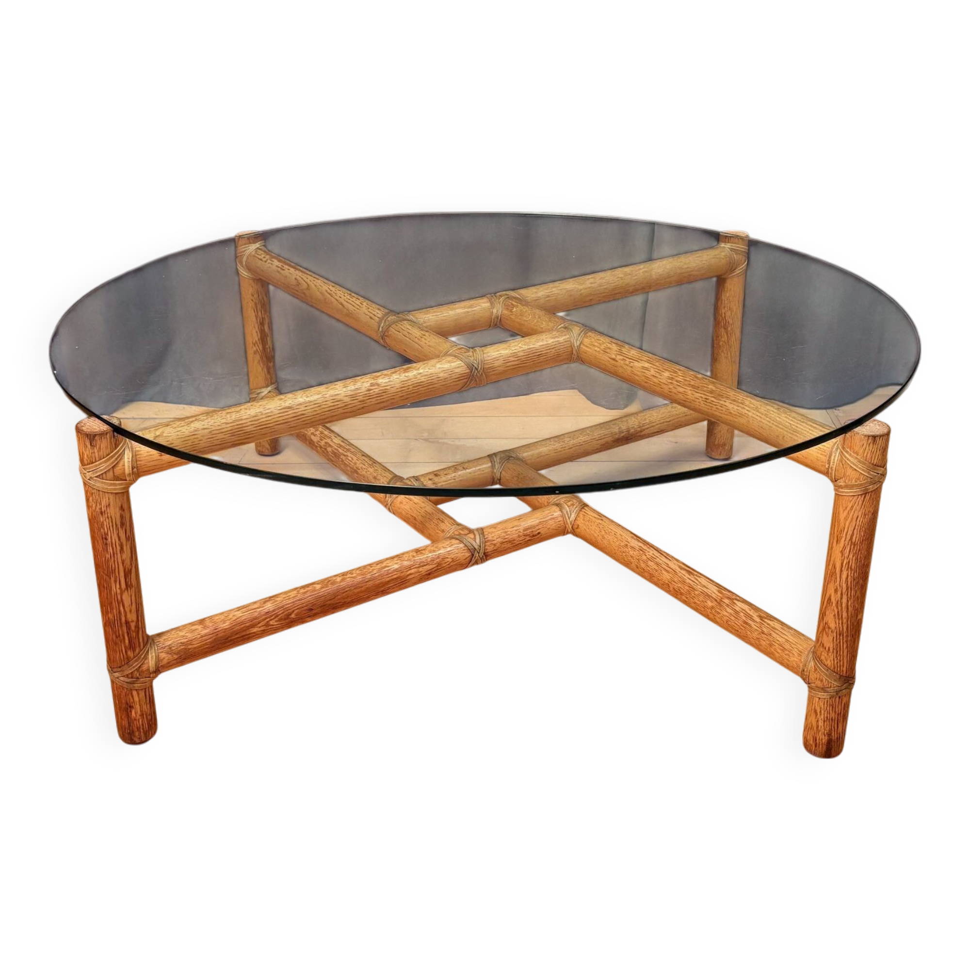 McGuire Coffee Table, United States, 1970s