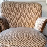 Sculptural years 50-60 vintage chairs design Penguin