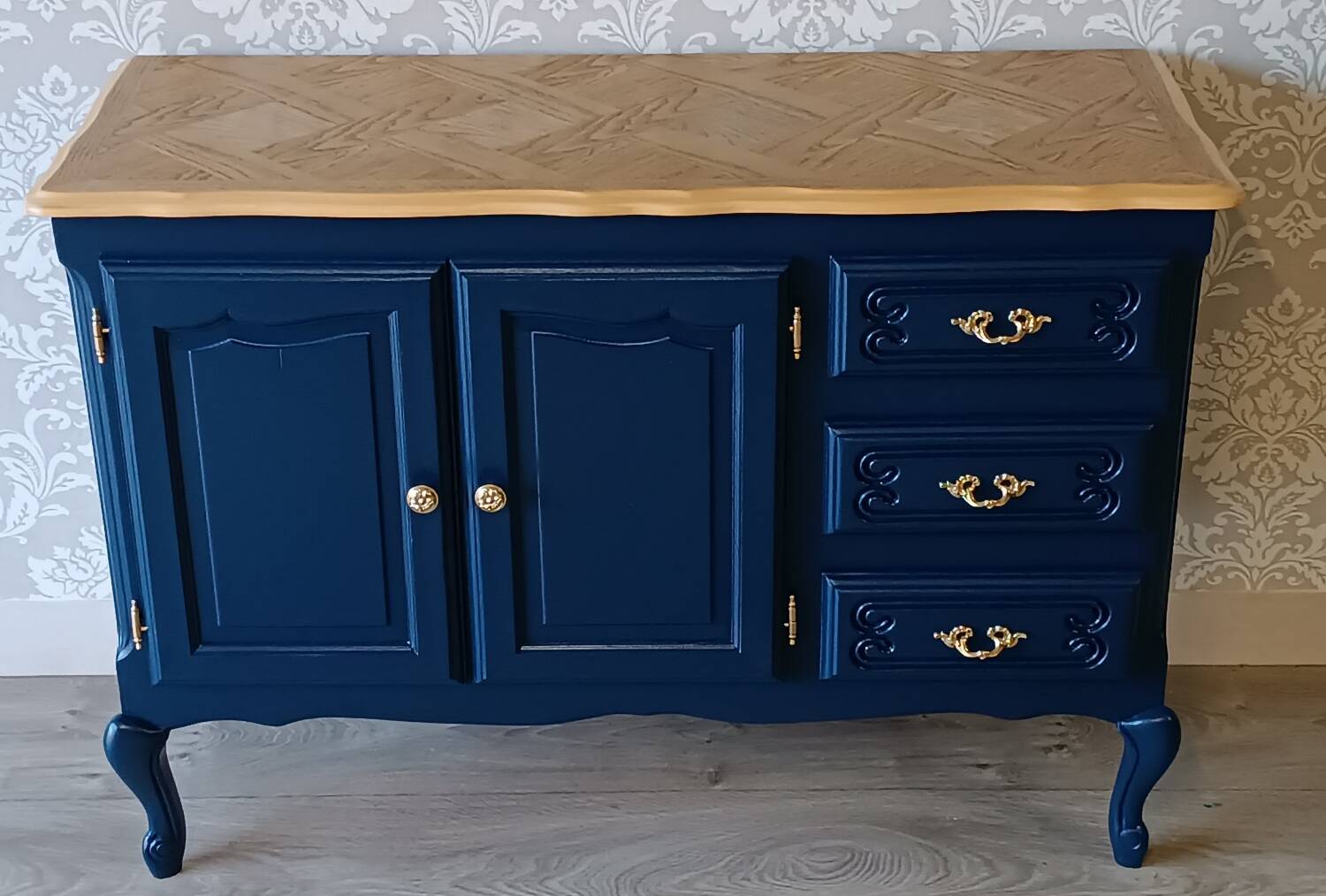 Louis XV style low buffet