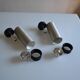 Staff leuchten pair of 1960s pipe wall lights