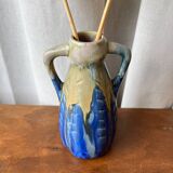 Small handmade stoneware vase