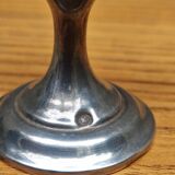 Late 19th century silver egg cup