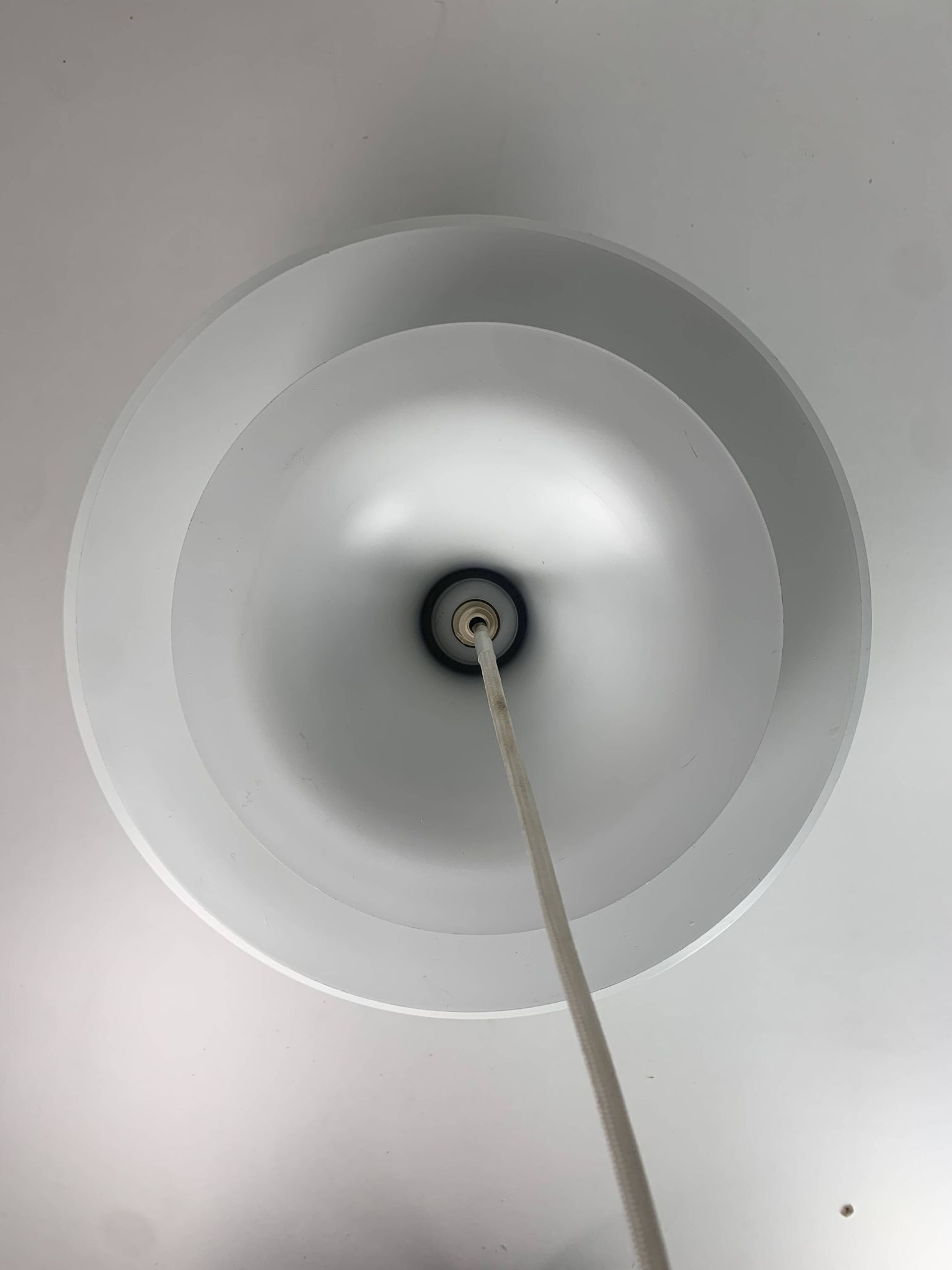 Danish Scandinavian artichoke "Barcelona" hanging pendant lamp by Bent Karlby, 1960s