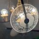 Suspension en verre gravé des années 1950 par Pietro Chiesa