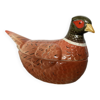 Terrine zoomorphe faisan