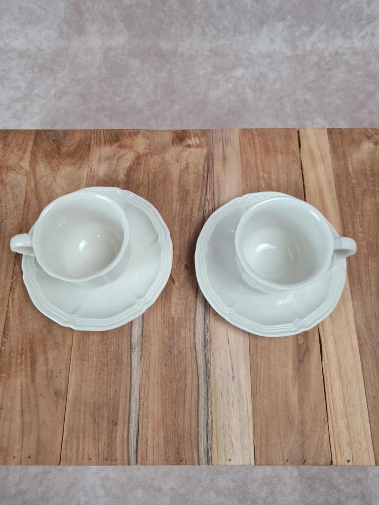 Two cups & saucers Villeroy & Boch – Manoir