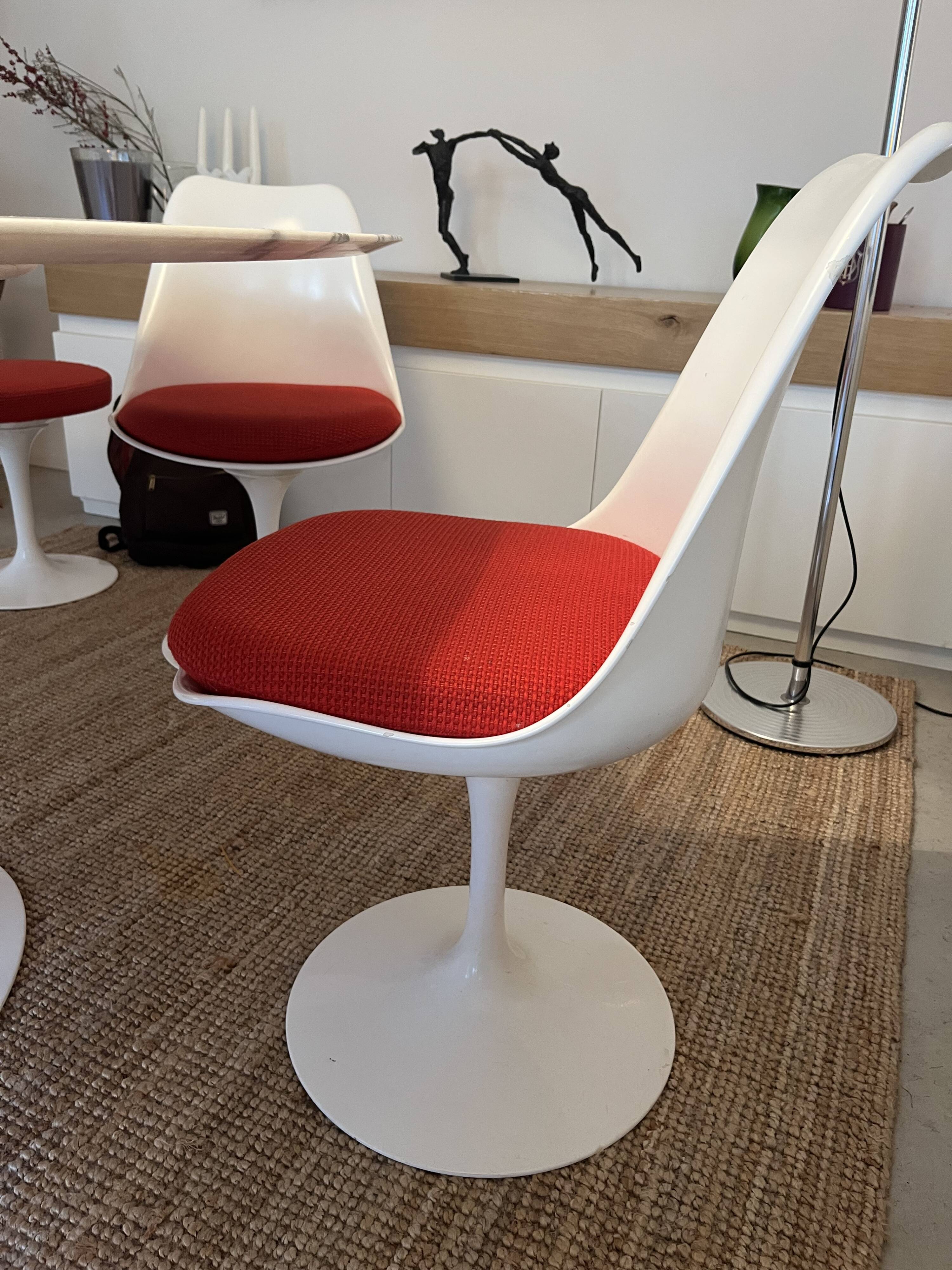 Ensemble vintage Knoll Tulipe – Eero Saarinen (édition Knoll)