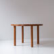 Dining table T02 first edition by Pierre Chapo France 1962