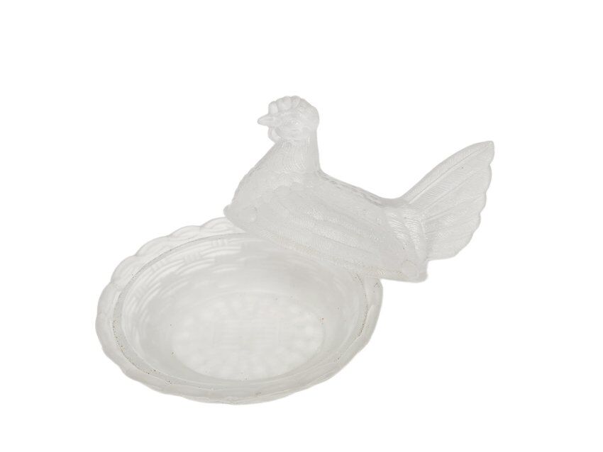 Polish candyer from Ząbkowice Glasswork, Poland, 1950s