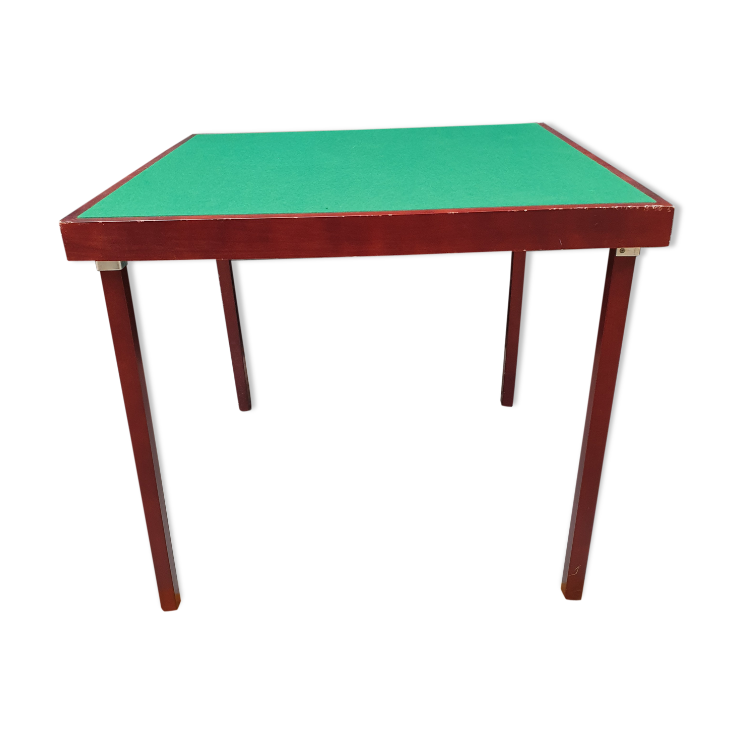 Table de bridge vintage pliante